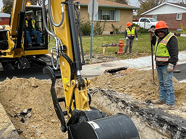 Greeley Water and Sewer workers in action